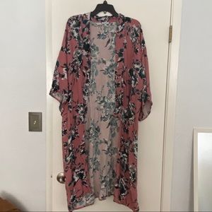 Splendid Open Floral Jacket